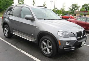 2007 BMW X5 photographed in USA.