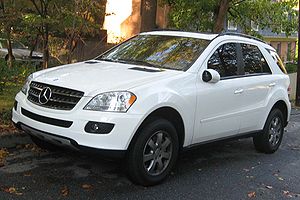 2006-2008 Mercedes-Benz ML350 photographed in USA.